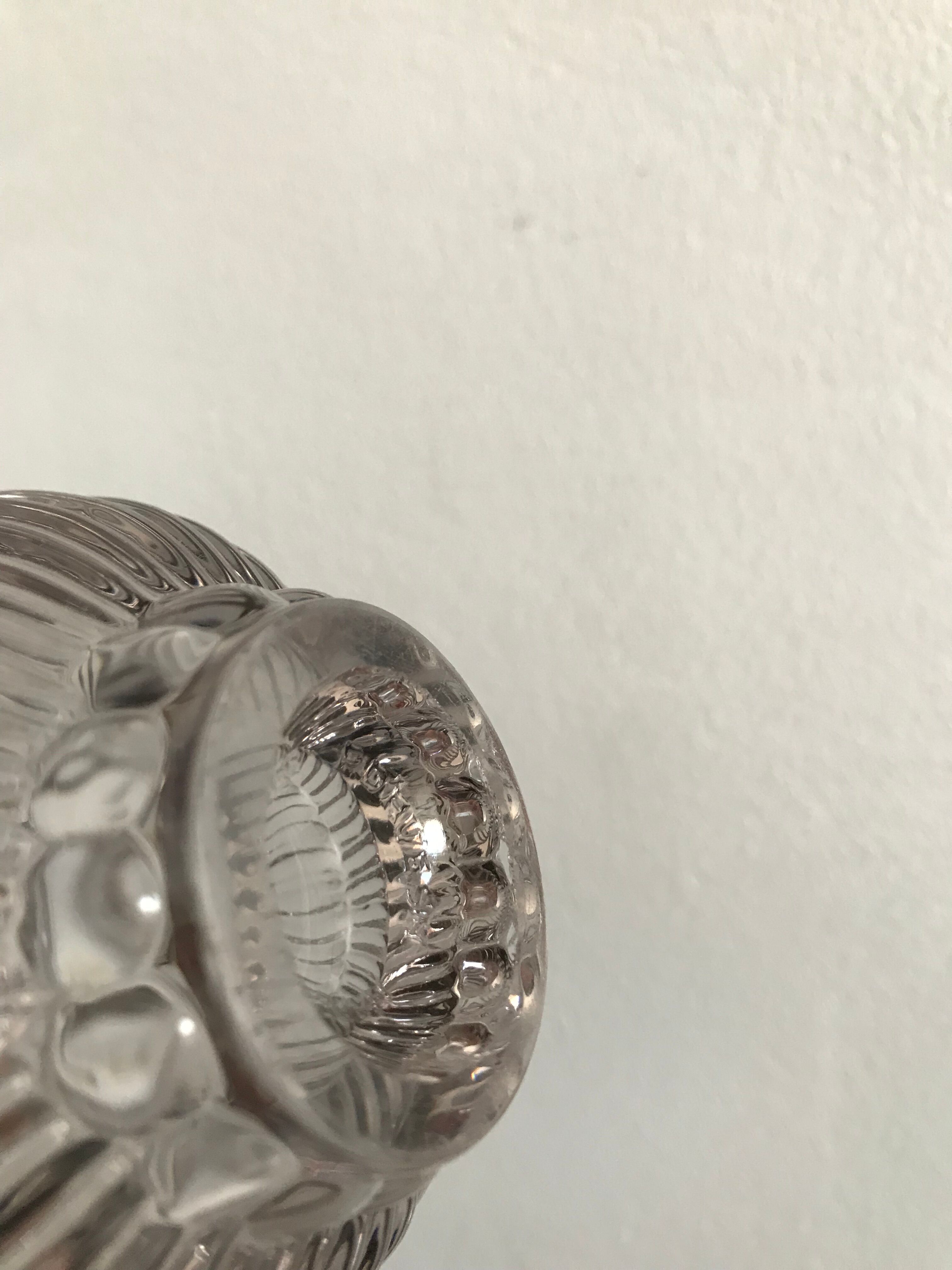 Bougeoir en cristal Pierre d'Avesn