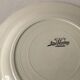 Set of 5 flat plates Sarreguemines – White earthenware – Bor