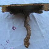 Console in stucco glod