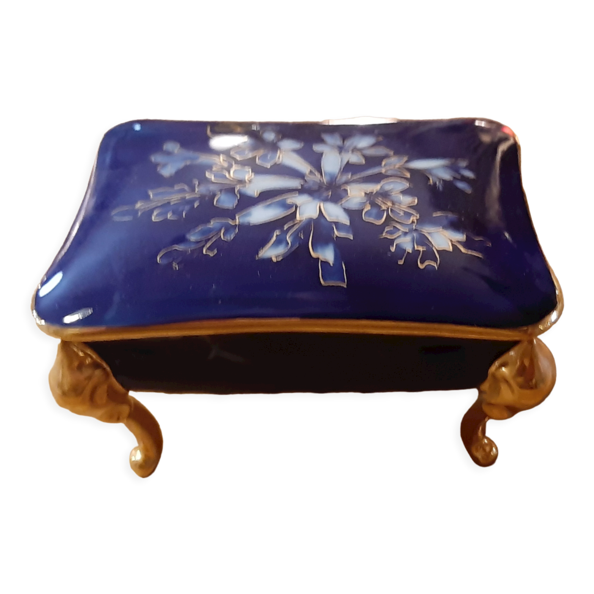 Jewelry box, oven blue