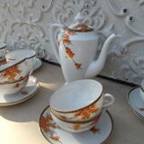 Vintage Japanese porcelain Tea service maple décor