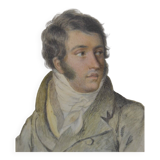 French School around 1820, Portrait of a Young Man, Drawing