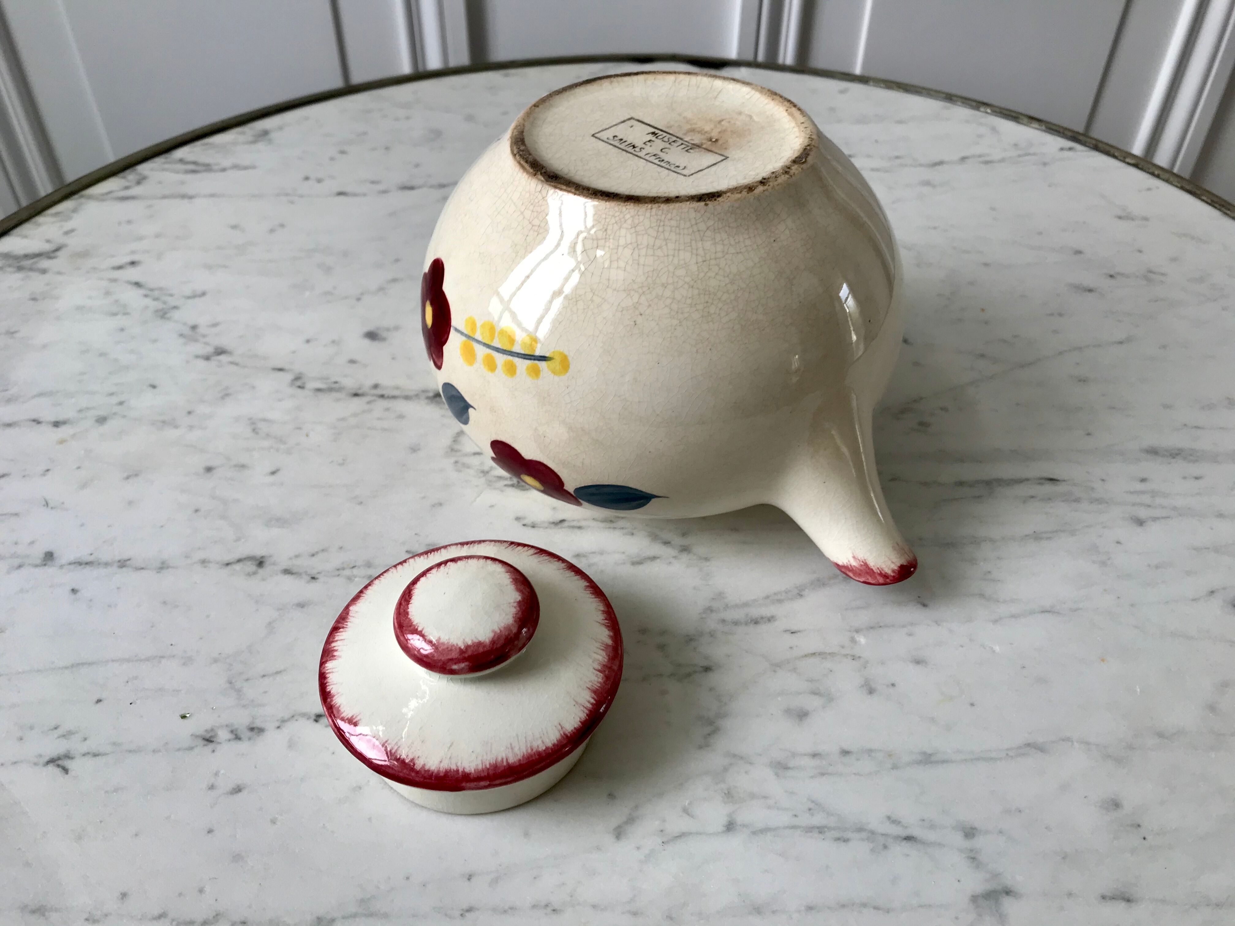Teapot Salins model "Musette" years 20-30