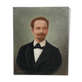 Portrait in oil L. DUGARDIN