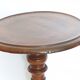 Selette light stand from the 17th century in solid walnut.