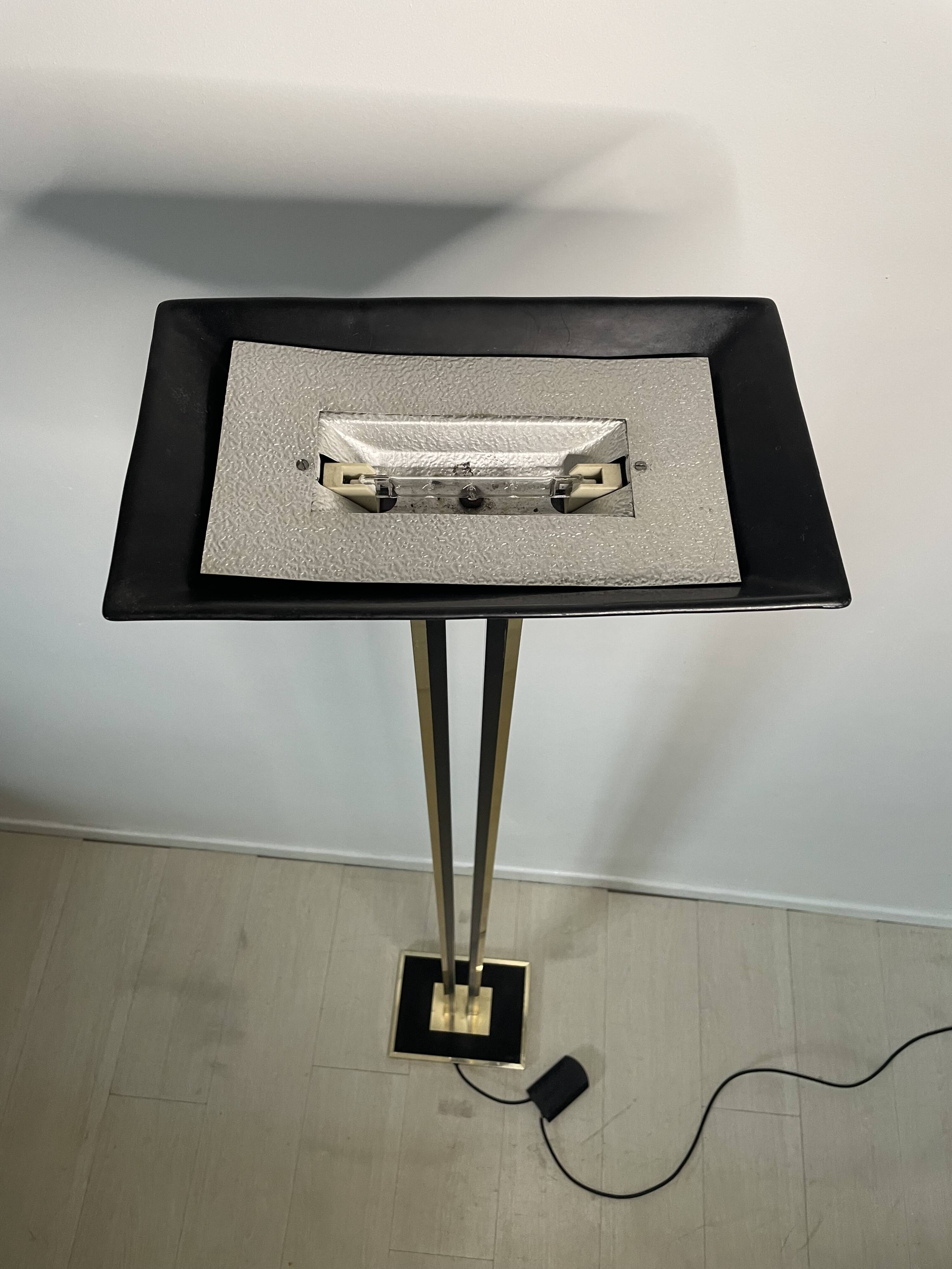 Lampadaire design italien 1970