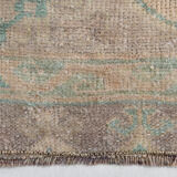 1x3 Oriental Vintage Door Mat Rug, 38x94Cm