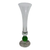 Vase en verre de Murano vert