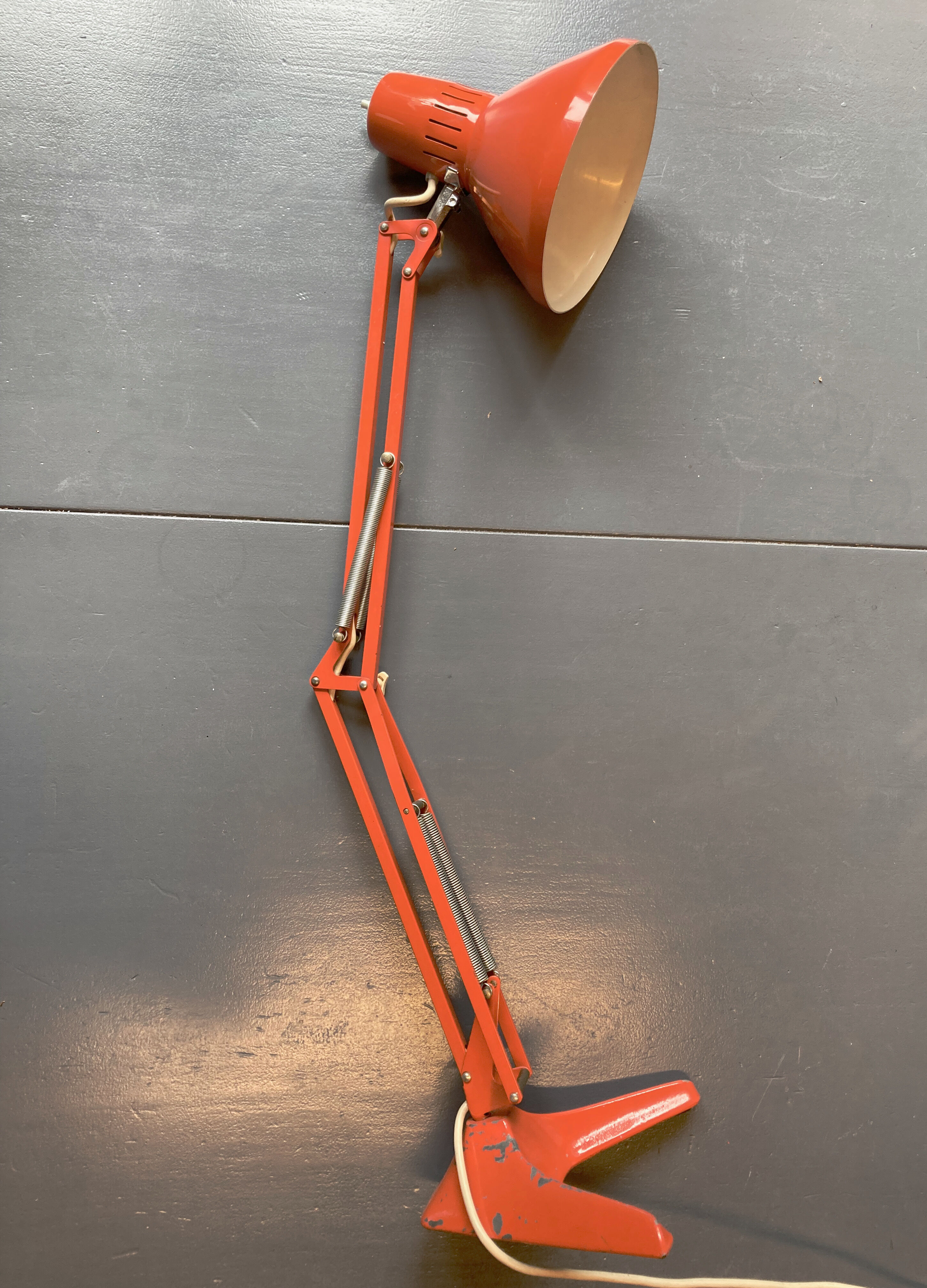Lampe vintage  industriel de travail Sweden