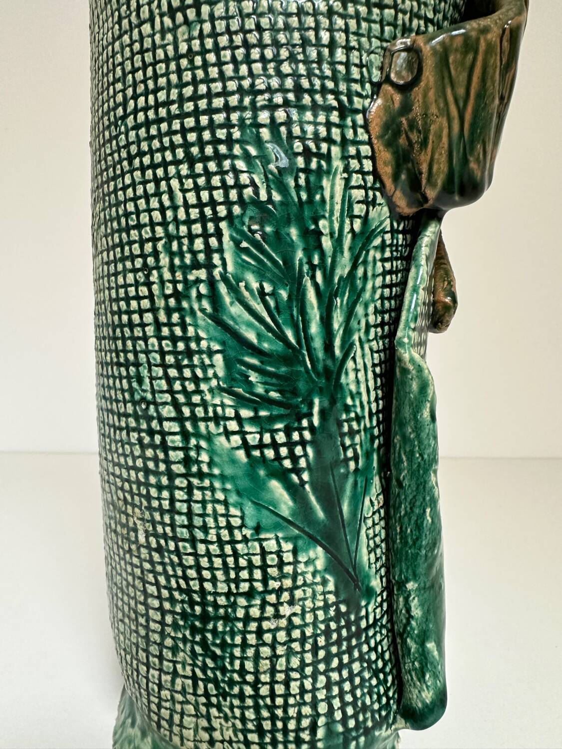 Glazed ceramic vase, 1970