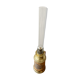 Ceramic and copper oil lamp