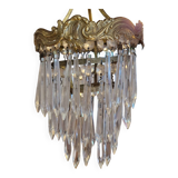 Ceiling chandelier with tassels