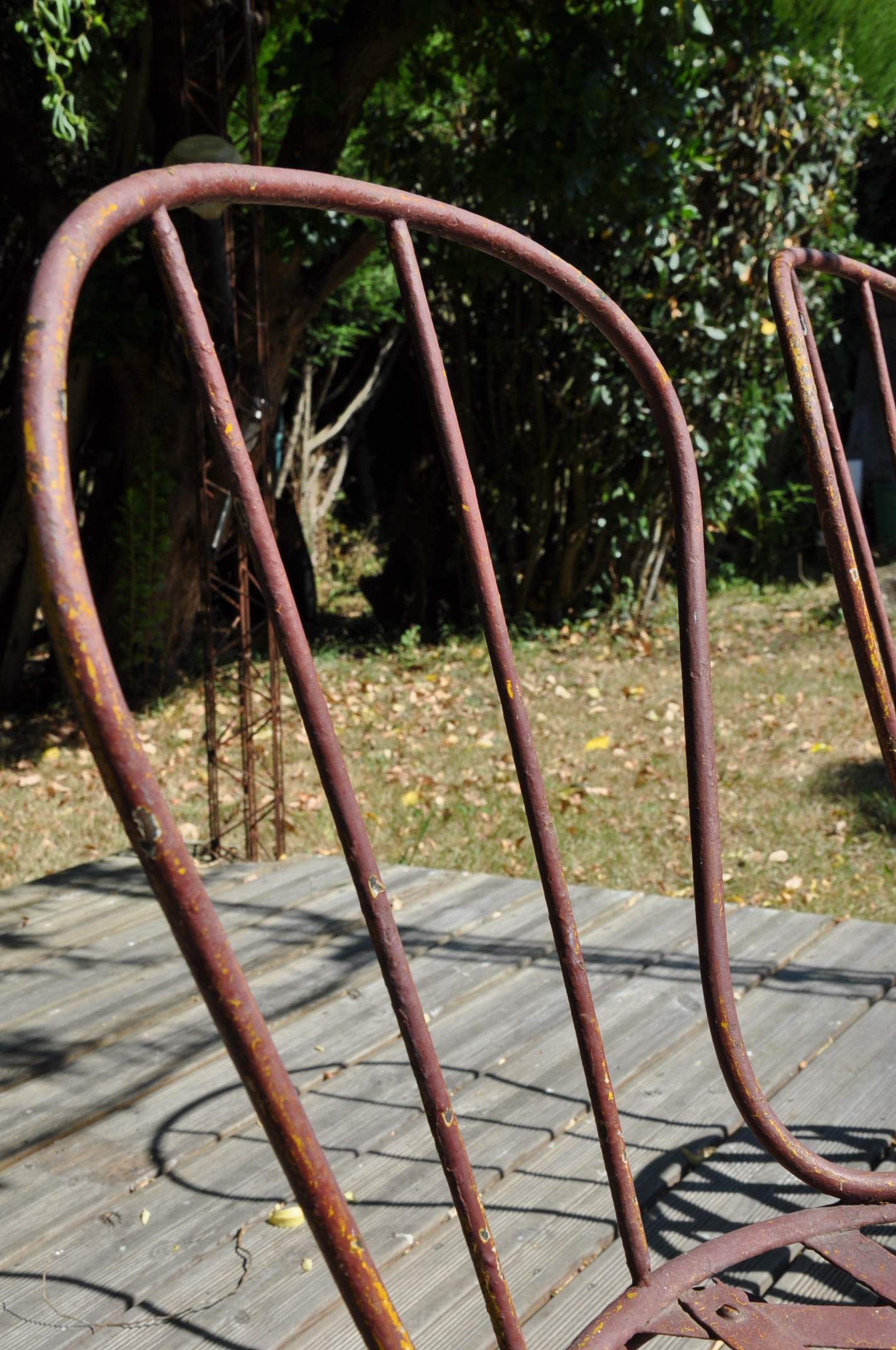 Set of 3 garden chairs