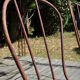 Trio de chaises de jardin