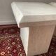 Duo of vintage travertine coffee tables and side tables