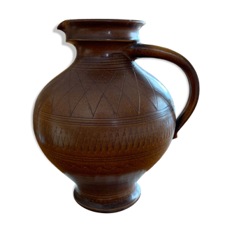 Terracotta pitcher