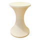 White Tam Tam stool 1970 Tam Tam logo