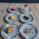 Set of 6 Syracuse Dessert Plates France Vintage | French Tableware