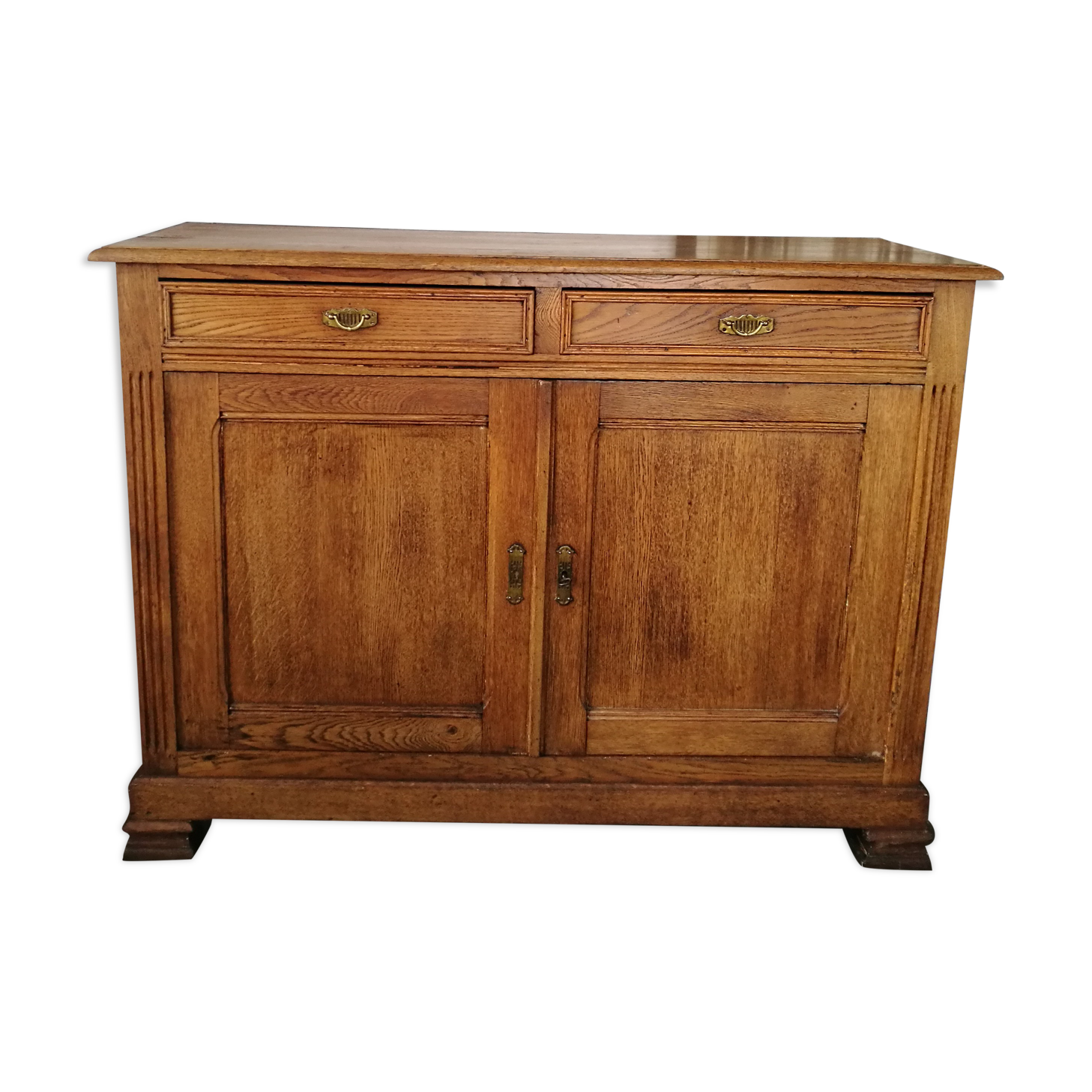 Louis Philippe solid oak buffet