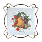 Vintage antique underwear faience Villeroy and boch retro fruits vegetables