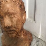 Vintage sculpted head to pose