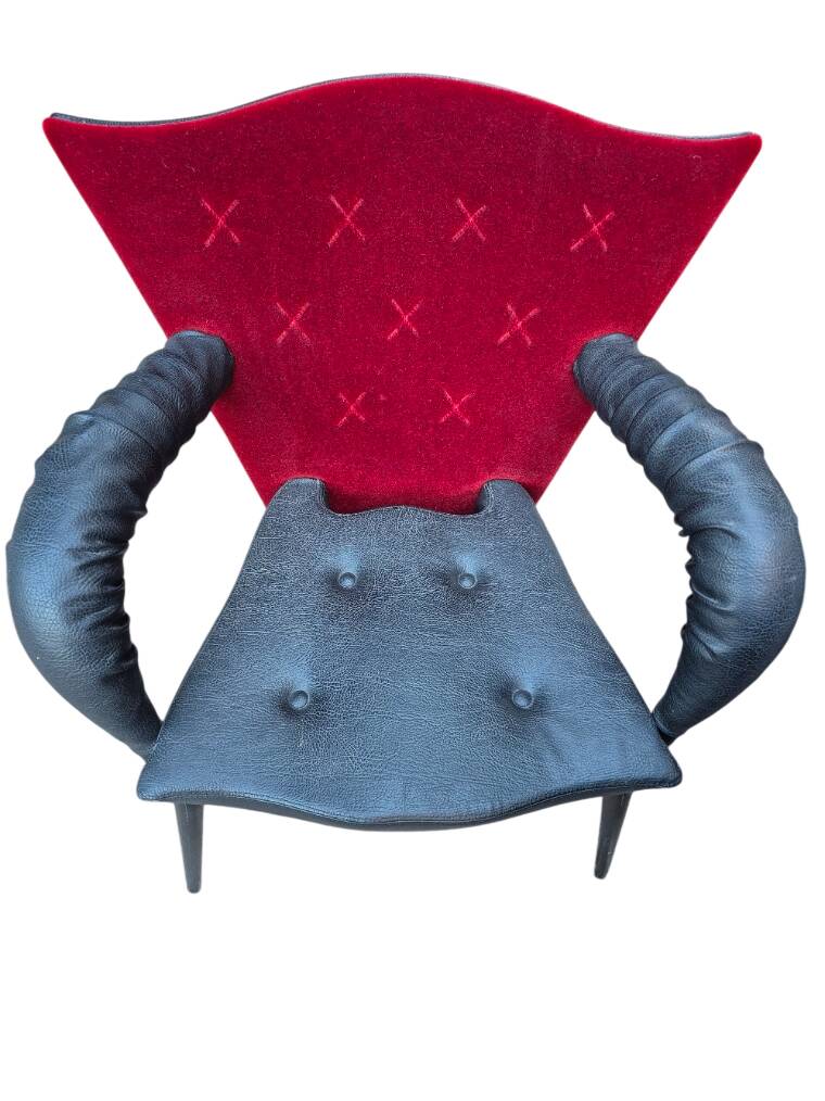 6 Scarabas chairs model André T designed by Bofek Sipek