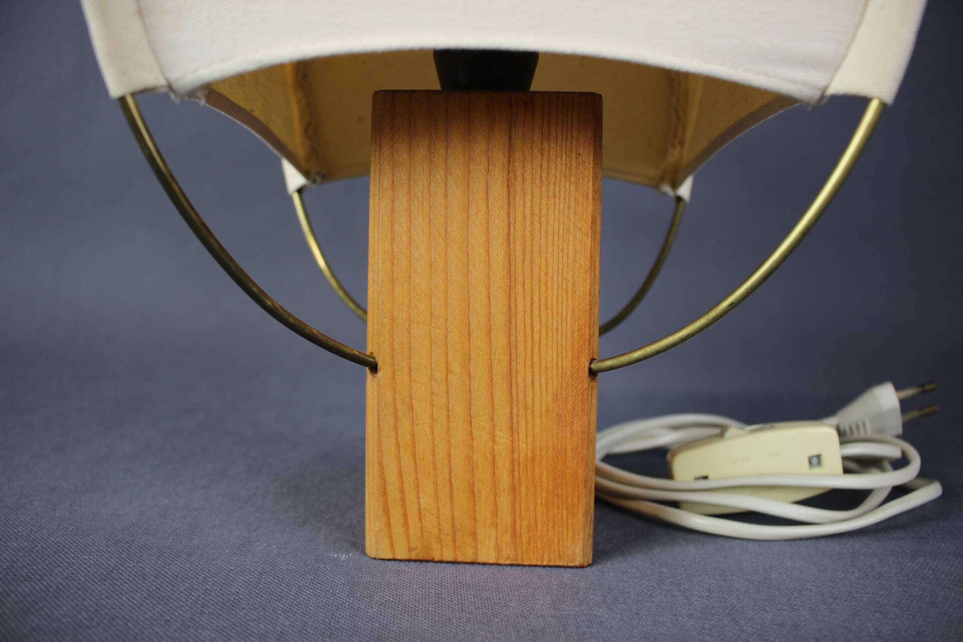 Mid-Century Table Lamp, 1980s