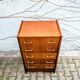 Commode placage acajou années 60