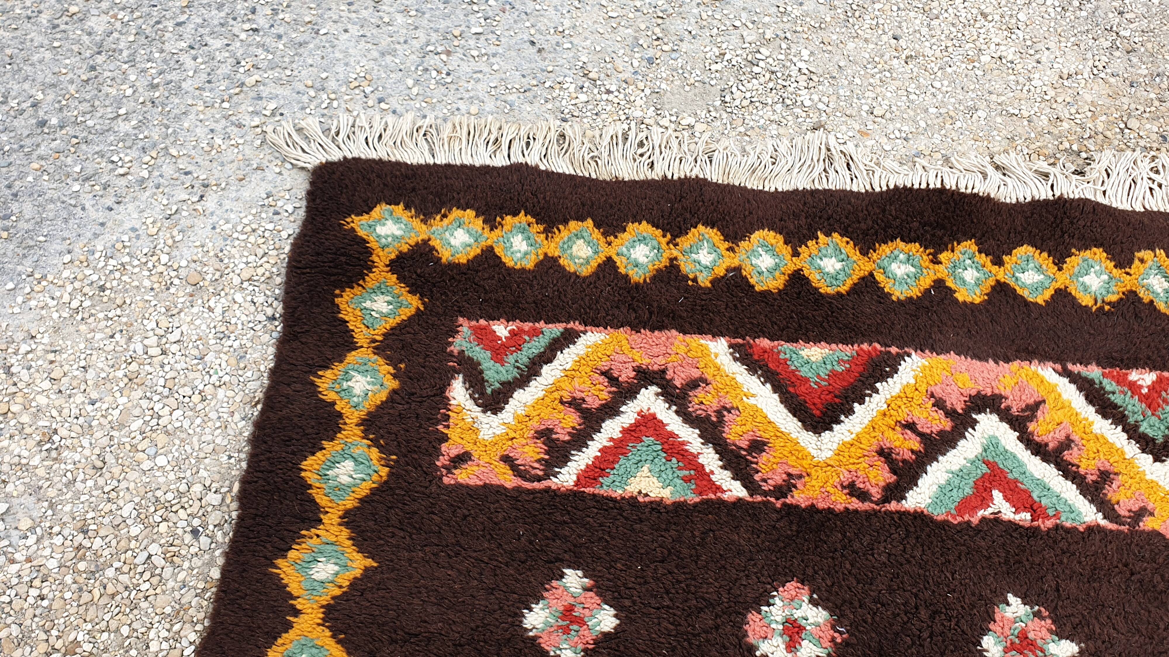 Moroccan berbert carpet thick wool