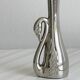 Shiny metal vintage soliflore