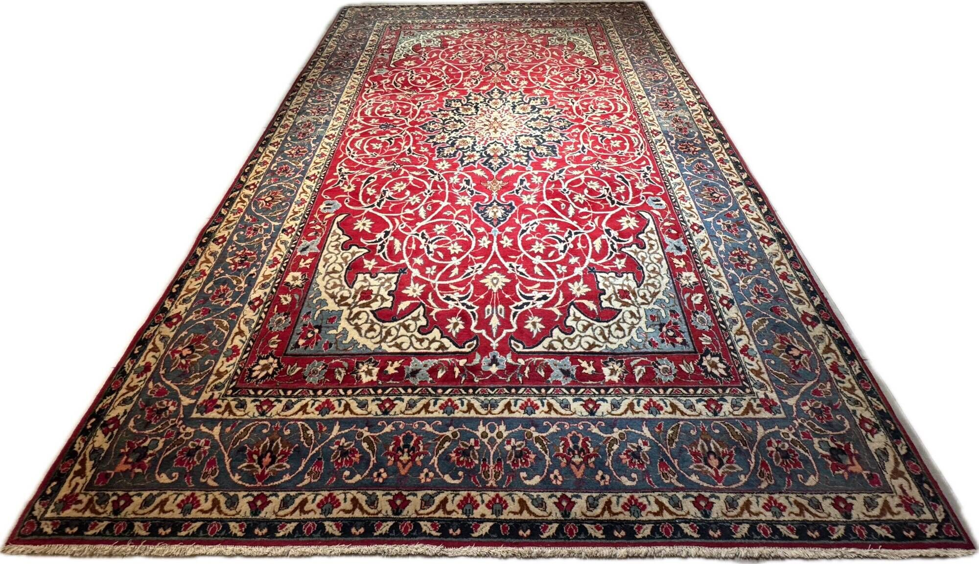 Persian carpet Ispahan Najafabad 300x200 cm