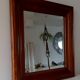 Miroir ancien biseauté 51x56cm