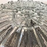 Vintage moulded glass ceiling light