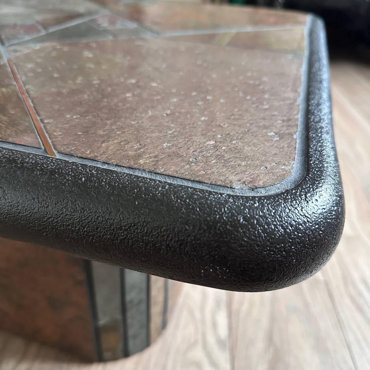 Brutalist coffee table by Paul Kingma