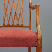 Victorian antique armchair in mahogany, United Kingdom, 19th century