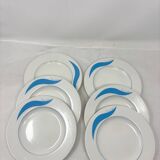 6 Pierre Cardin dessert plates