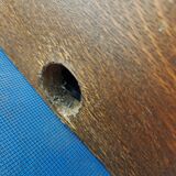 1980s Bijenkorf Arnhem display vitrine – architectural chrome showcase