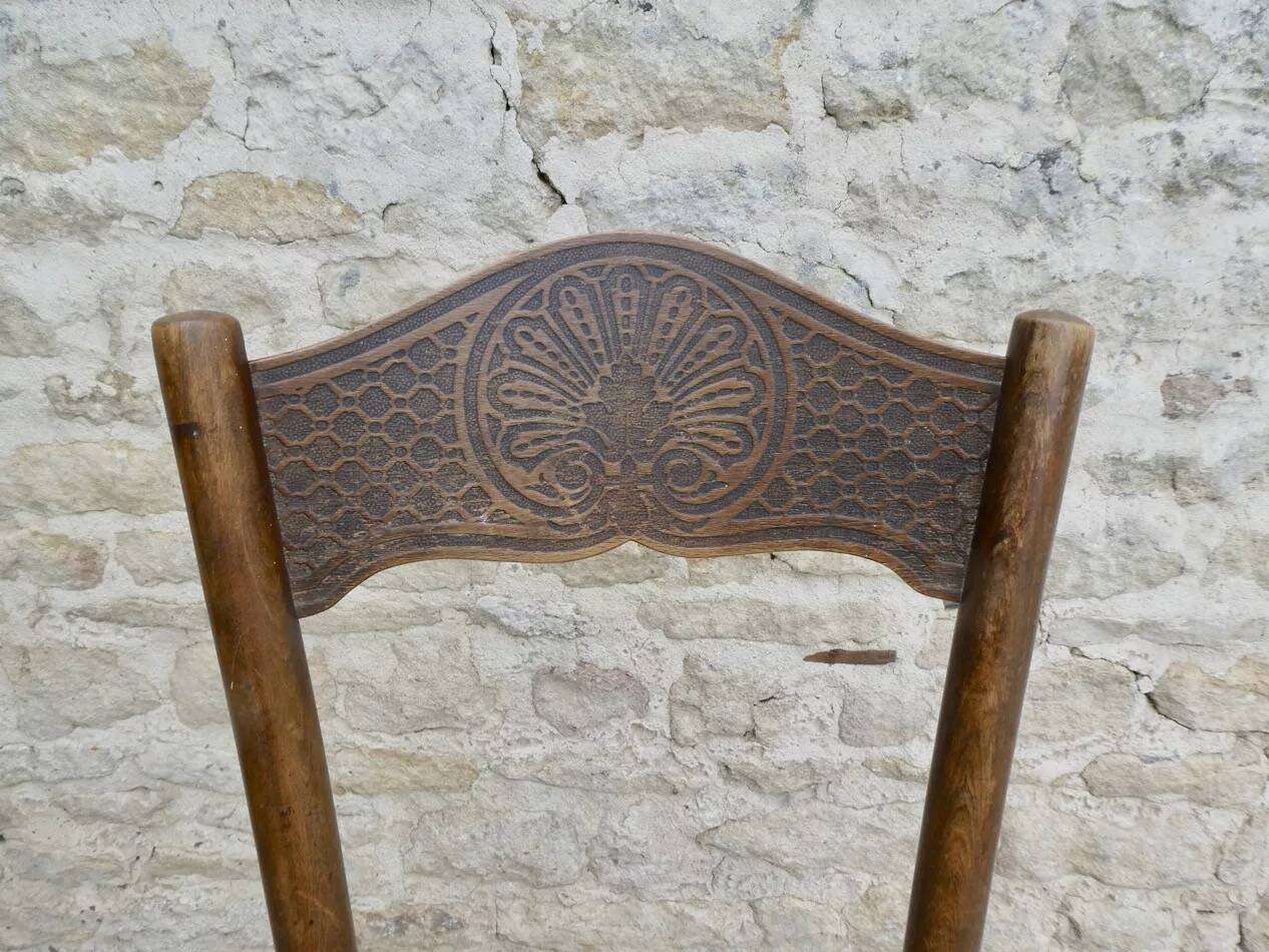 bistro chair, Mundus Vienna Austria, around 1900