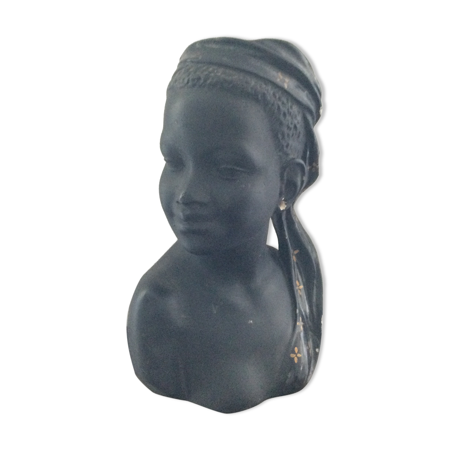 Plaster bust by Giuseppe Carli