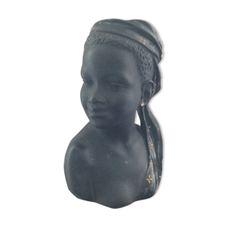 Plaster bust by Giuseppe Carli
