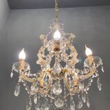 Vintage Italian Crystal Chandelier