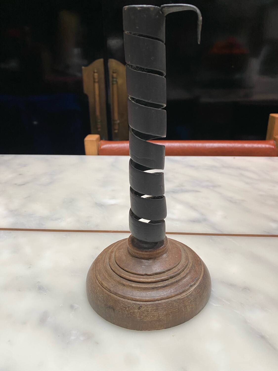 Antique Norman candlestick