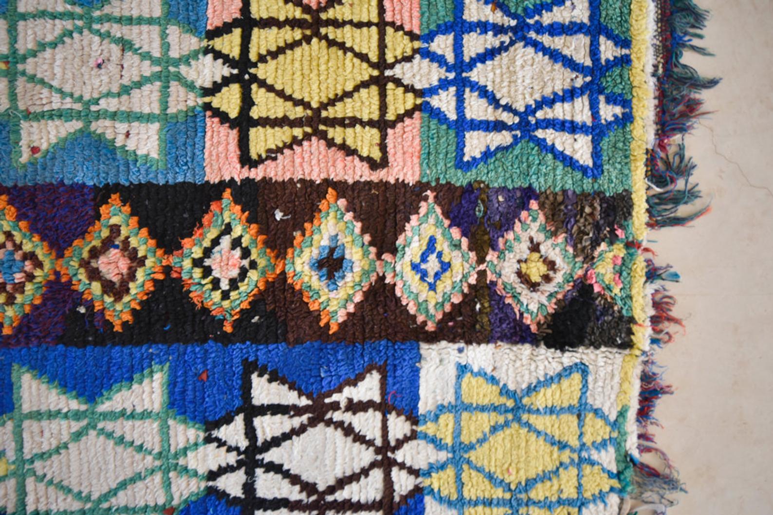 Carpet boucherouite 211x163cm