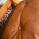 Pine armchair from the 1970s chalet