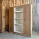 Art Deco oak library cabinet (renovated)