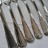 6 Fourchettes De Table En Métal Argenté Boulenger