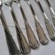 6 Boulenger Silver Metal Table Forks