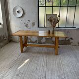 Mountain furniture table in pine 2m