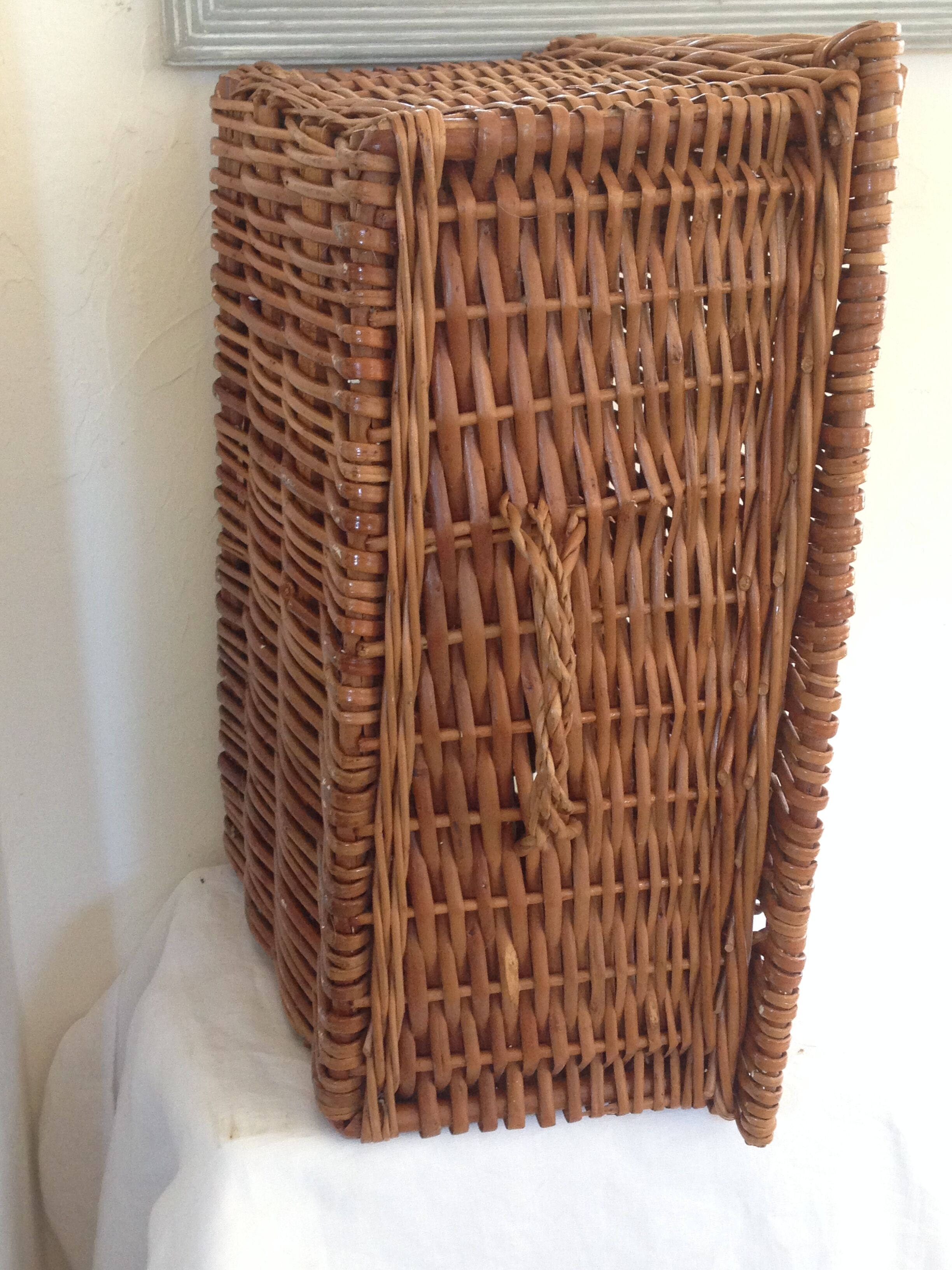 Vintage Wicker trunk