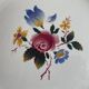 Antique serving dish in Sarreguemines earthenware.